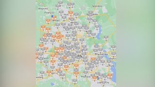 Whataburger app acts as power outage map for Houston residents still in the dark after Beryl