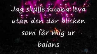 Lars Winnerbäck feat. Miss Li - Om du lämnade mig nu, lyrics