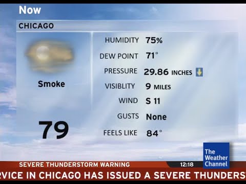 Intellistar 1 SD  -  2006 icons with 2010 graphics - Chicago, IL Severe Storms (7/5/22)