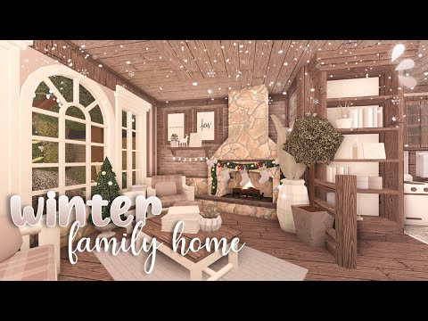 winter family home || bloxburg speedbuild || nixilia :)