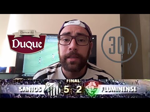 SANTOS 5 x 2 Fluminense 1995 | Análise especial 30k