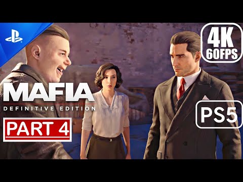 Mafia Definitive Edition PS5 - Gameplay Walkthrough (60FPS 4K) Part 4 No Commentary