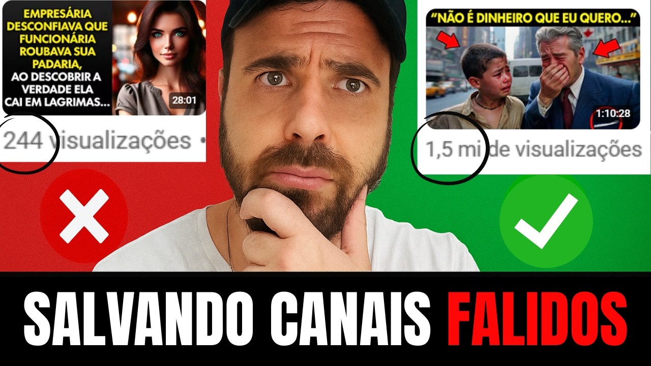 ANALISEI 4 Canais e só 1 TEM SALVAÇÃO! Aprenda com os erros deles!