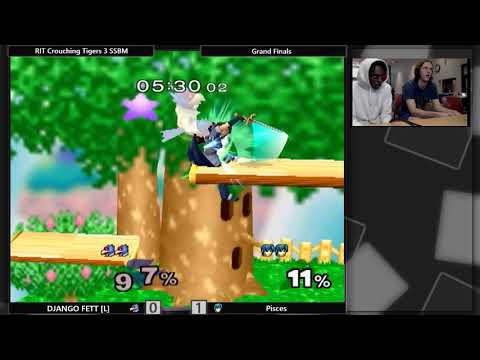 RIT Crouching Tigers 3 SSBM - Grand Finals - DJANGO FETT [L] (Falco) vs Pisces (Marth)