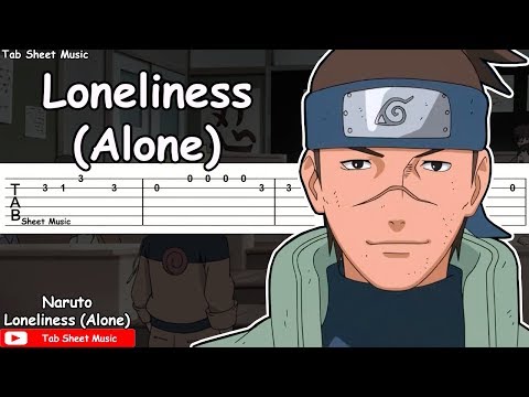 Naruto OST - Loneliness / Alone Guitar Tutorial Video