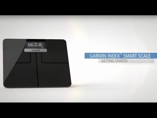 Vidéo teaser pour Garmin Index™ Smart Waage Tutorial - Erste Schritte