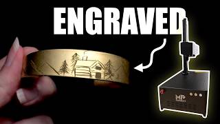 BRASS ENGRAVING w/ Fiber Laser