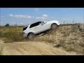 Mercedes ML stuck in sand on OFF-ROAD track and ...