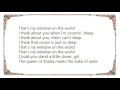 John Hiatt - Window on the World Lyrics