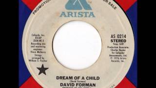David Forman - Dream Of A Child