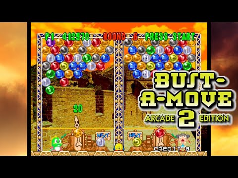 VS CPU Full Game - Bust-a-Move 2: Arcade Edition (N64, No Commentary) [Puzzle Bobble 2]