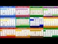 Starfall 2025 Yearly Calendar