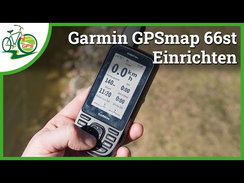 Garmin GPSmap 66st - Instructions clearly explained 🏁 Basic settings of data pages & menus