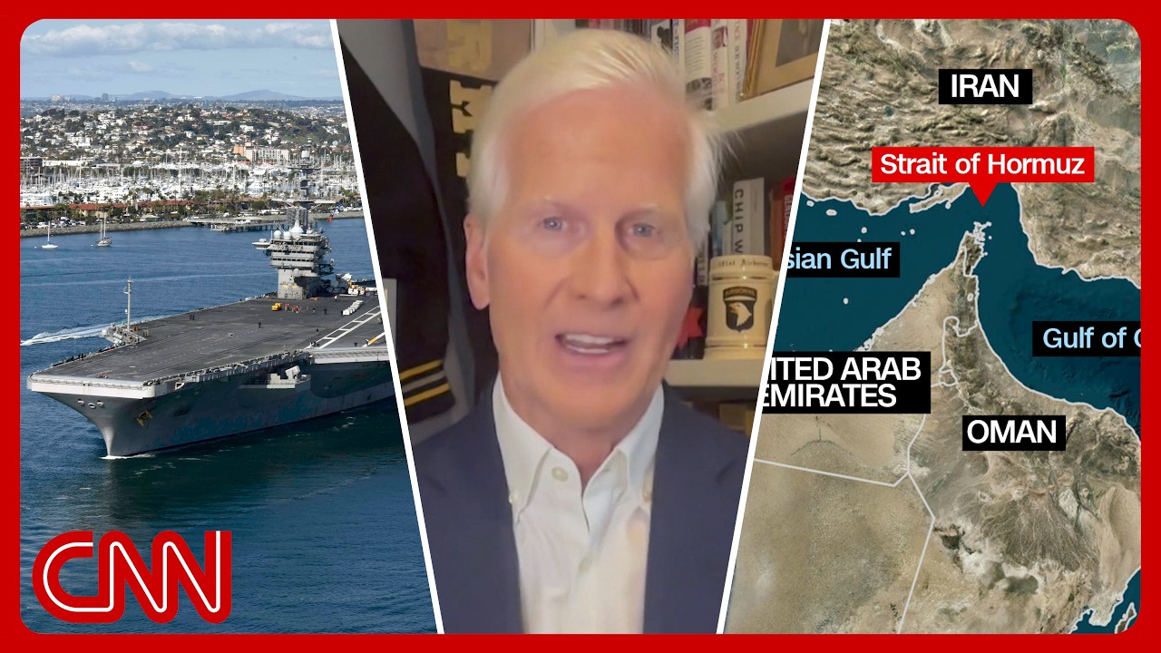 Video: US deploys USS Roosevelt to Middle East as sanctions target Iran