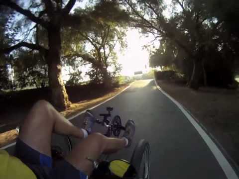 Taking the Long Way to Work - Two Recumbent Trikes Commute