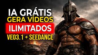 IA GRÁTIS e ILIMITADA Cria Vídeos com Personagens Falando