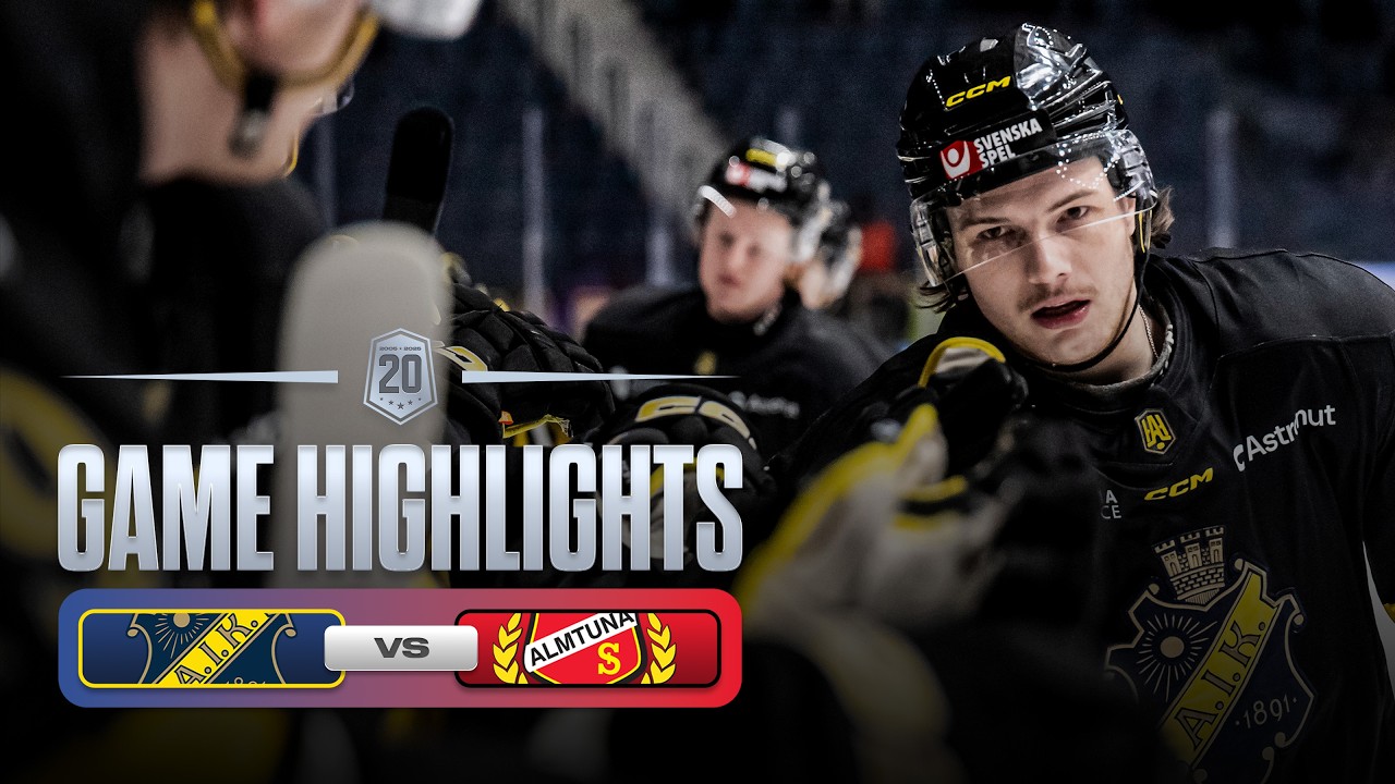 AIK vs. Almtuna | Highlights 30/1