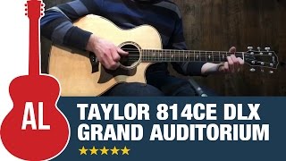 Video thumbnail for Taylor 814ce DLX Grand Auditorium by Acoustic Letter