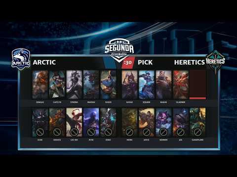 Arctic Gaming vs. Team Heretics - Mapa 1 - Fancast Movistar Riders - Segunda División LVP