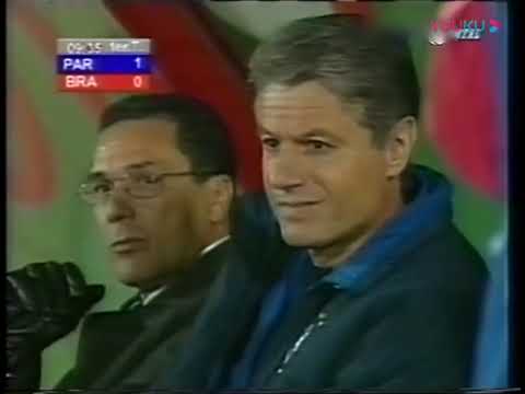 Eliminatorias Mundial 2002: Paraguay 2-1 Brasil (18/07/2000). Narración en español.
