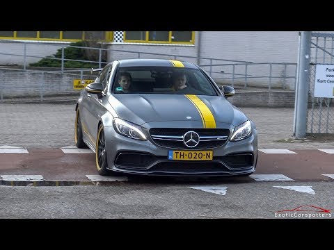 745HP RENNtech Mercedes C63 S AMG Coupe Edition1 w/ Akrapovic Exhaust - LOUD Revs & Accelerations !