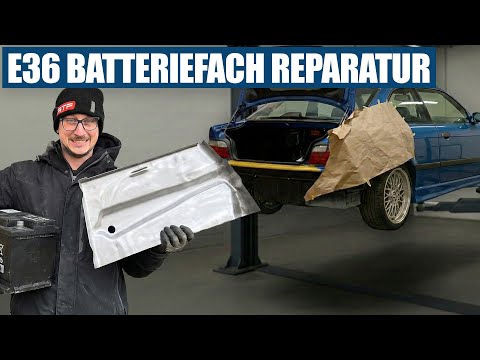 Fortschritte am BMW E36 Coupé! Batteriefach ersetzen & Schweller Reparatur
