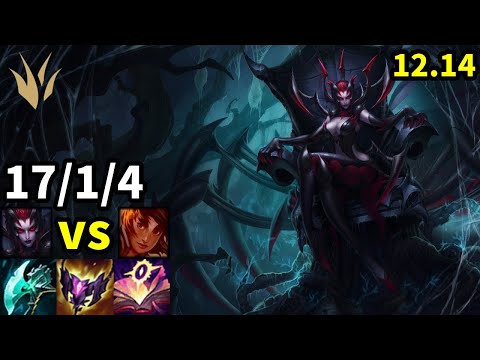 Elise Jungle vs Taliyah - KR Grandmaster | Patch 12.14