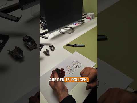 🛻🔌 Steckerbelegung für Anhänger: 7 vs. 13 Pole! 🔌🛻  #werkstatt #kfzmechaniker #handwerk