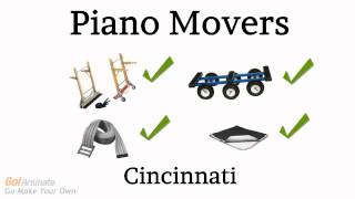 preview picture of video 'Piano Movers Cincinnati | Call 513-334-5992 Affordable Piano Moving Service'