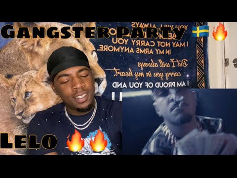 🇸🇪🔥Lelo “Gangster Party” | Sweden Rap REACTION