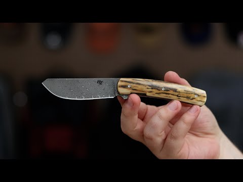 Brad Zinker Bartlow With Mammoth Ivory Scales and Vegas Forge
