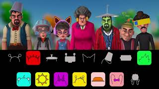 Scary Teacher 3D | New Music Game | Incredibox Sprunki | Z&K Global