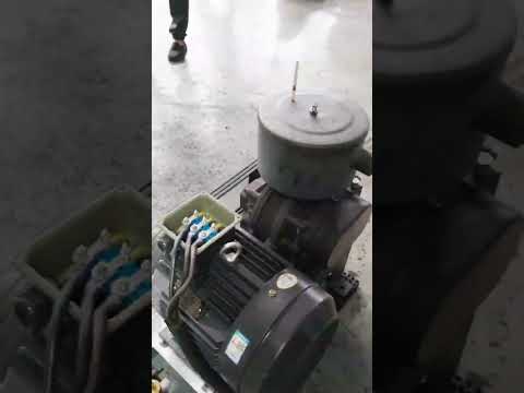 1 bar (100Kpa)  0.1Mpa roots blower testing in our factory