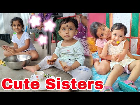 Cute Sisters || Angel & Rimpi Enjoyed Together || Angels Diary