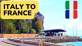 Sanremo To Menton | Drive Along French Riviera | Italy To France