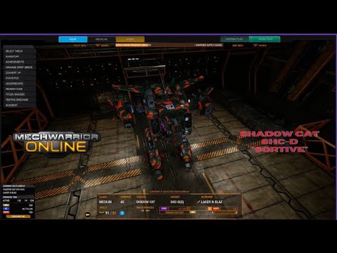 MechWarrior Online - Shadow Cat SHC-D Match & Review  #sq4me2 #rs8xb