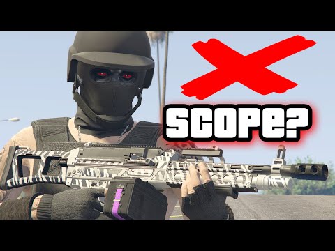 Why DONT Tryhards USE SCOPES IN GTA 5 Online