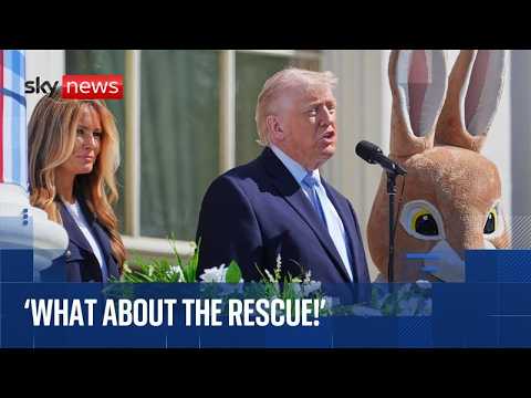Trump hosts White House Easter Egg Roll