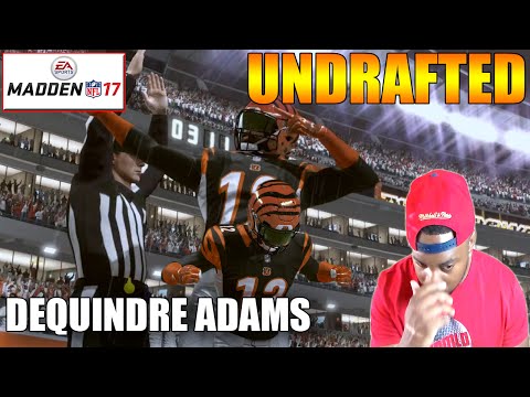 MADDEN 17 CAREER MODE EP 2- UNDRAFTED WR DEQUINDRE ADAMS FIGHTING FOR ROSTER SPOT (PRESEASON GAME 4)