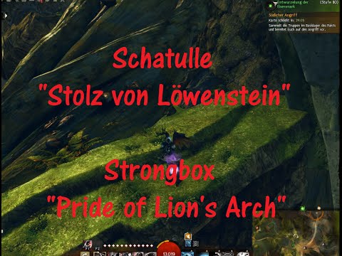 Guild Wars 2 HoT Schatulle Stolz von Löwenstein / Strongbox Pride of Lion's Arch
