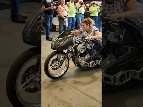 Epic Drag Bike Burnout! 🔥