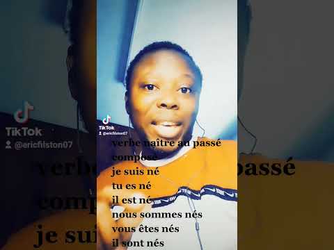 verbe naître Au passé composé