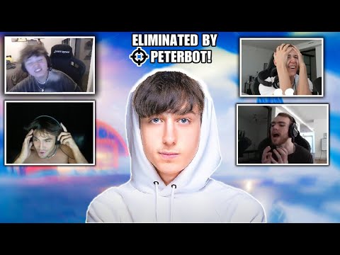 30 Times Peterbot Destroyed PRO Players & Randoms in Fortnite! | PART2