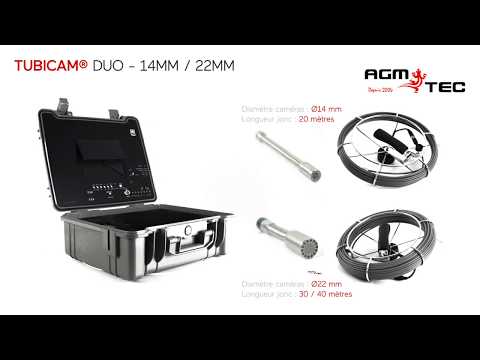 Tubicam® Duo 14 / 22 - Caméra d'inspection de canalisations 2 en 1