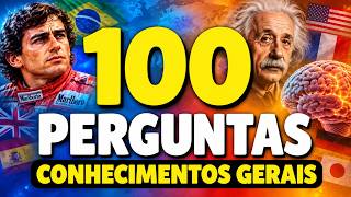 Você é muito inteligente se acertar MAIS DA METADE destas 100 perguntas! | QUIZ