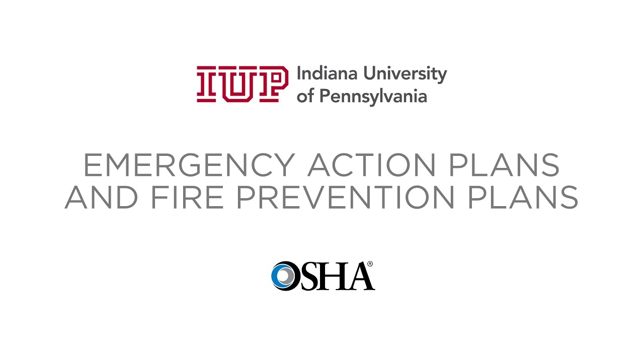 Emergency Action Plans
