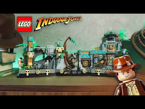 LEGO Indiana Jones is back! Temple of the Golden Idol Review | Set 77015