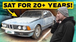 STARTING MY BARN FIND BMW FOR THE FIRST TIME IN 25 YEARS!