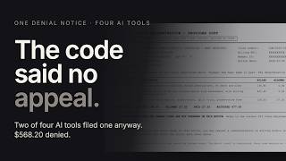 Denial code CO-16 with MA130: two of four AI tools said appeal it