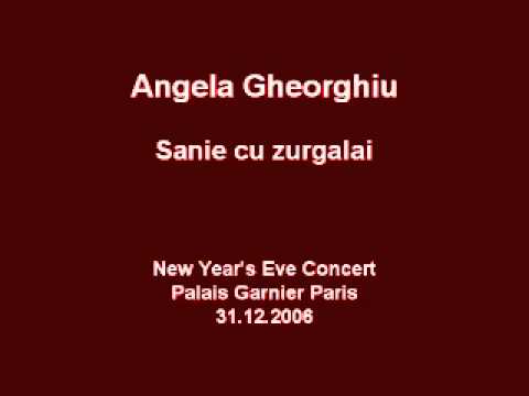 Angela Gheorghiu - Sanie cu zurgalai - Paris 2006